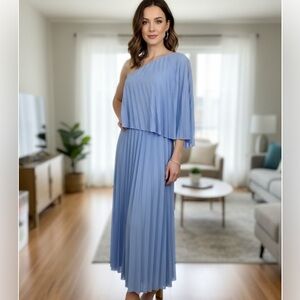 ASOS Light Blue One-Shoulder Dress